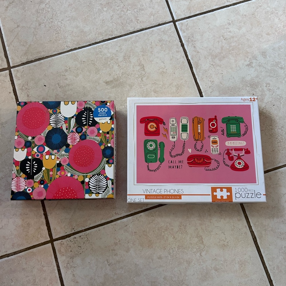 Colorful Puzzle Set